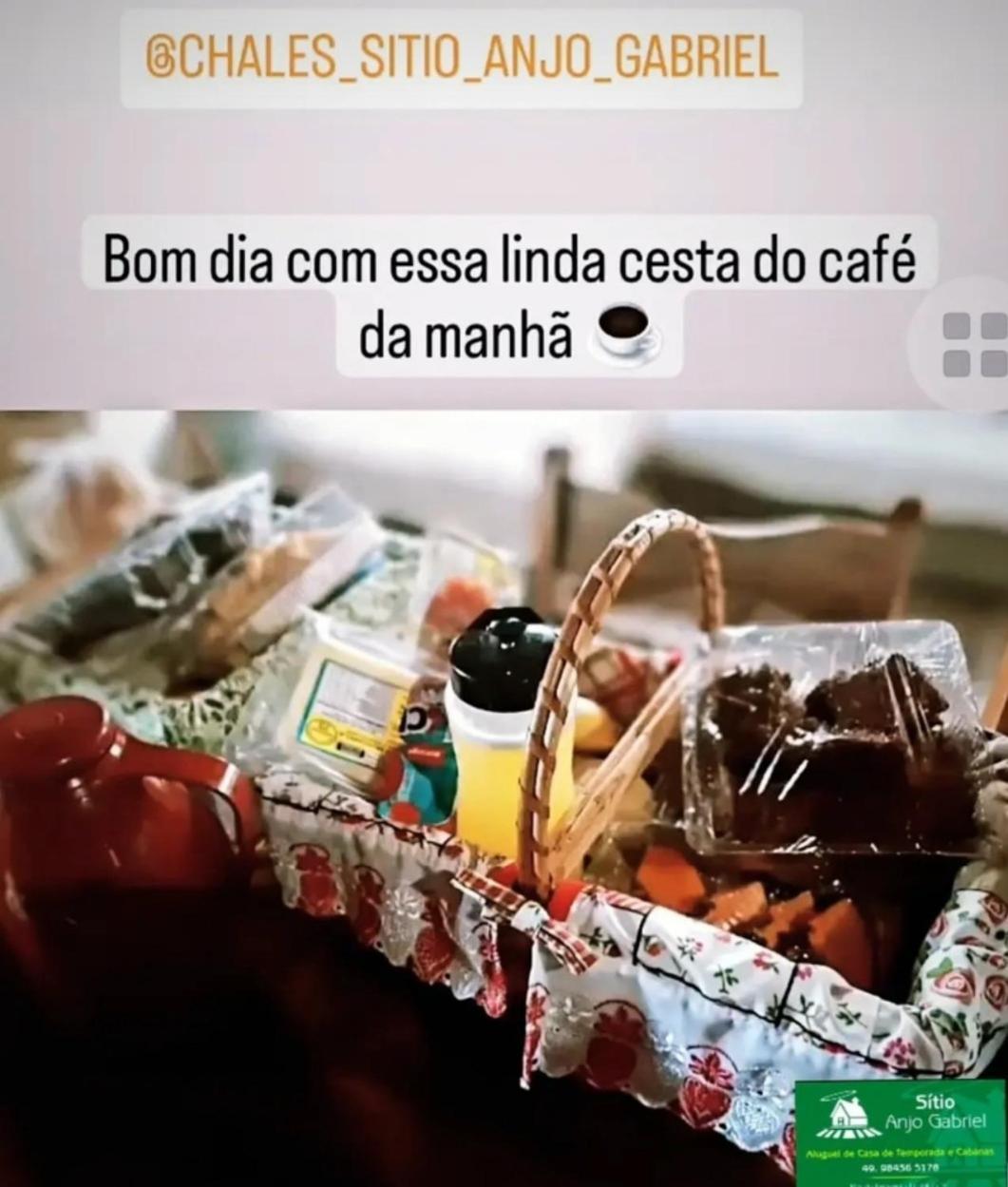 Chales Sitio Anjo Gabriel Урубиси Екстериор снимка